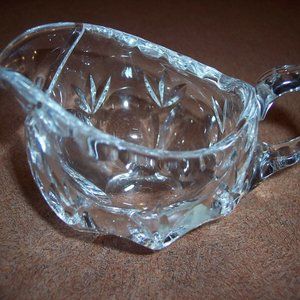 Nachtmann Bleikrisall Small Clear Crystal Cut Glass Creamer